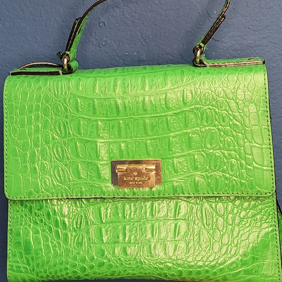 Kate SpadeKnightsbridge Doris Croc Embossed Satch